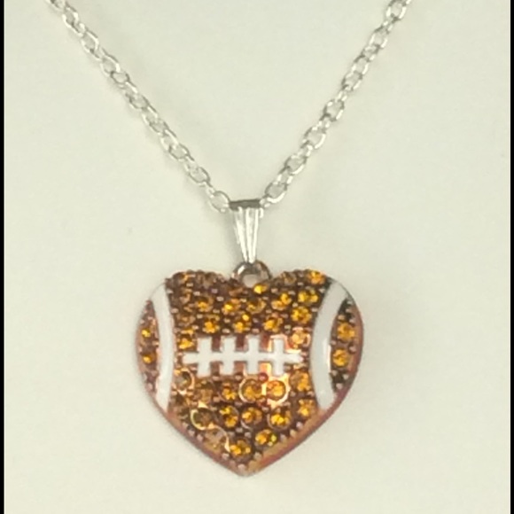 Just For Fun Jewelry - HP- Football necklace glam-styled